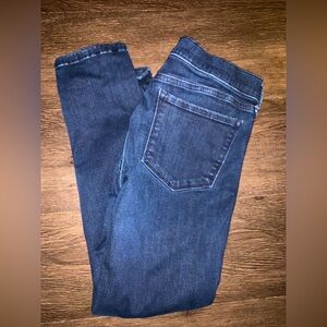 Banana Republic Skinny Ankle Dark Wash Jeans